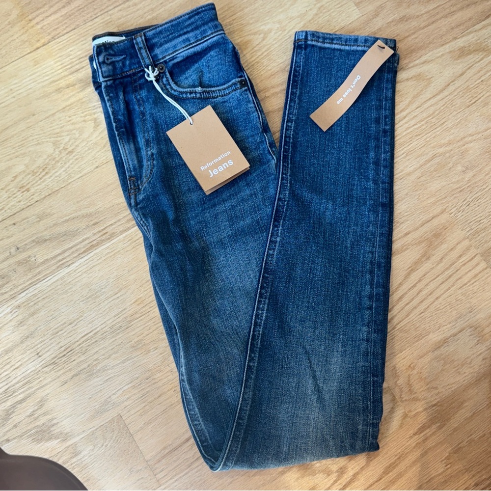 Reformation Denim Blue Jeans